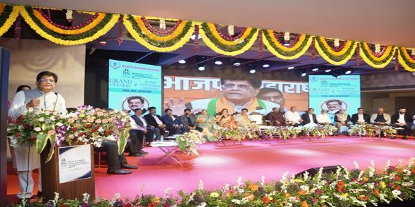 भारत-ब्रिटेन-मुक्तव्यापार-सन्धिना निर्यातकैः, एमएसएमई-उद्यमैः तथा व्यावसायिकैः १५ जुलाईमासतः लाभः प्राप्स्यते - गोयलः