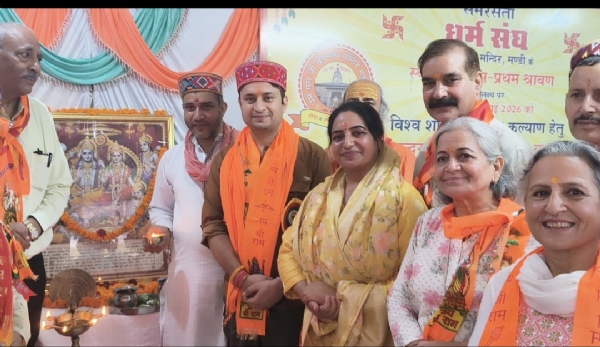 धर्म संघ भूतनाथ मंदिर के स्थापना दिवस पर। धर्म संघ भूतनाथ मंदिर के स्थापना दिवस पर।