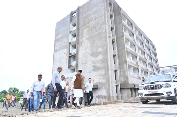 मंत्री विश्वास कैलाश सारंग ने नाथुबरखेड़ा स्थित अंतरराष्ट्रीय स्पोर्ट्स कॉम्पलेक्स का किया निरीक्षण