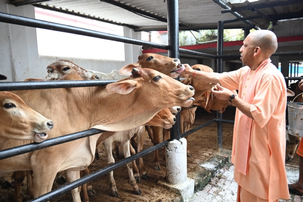 गोरखनाथ मंदिर परिसर में लगातार दूसरे दिन जनता दर्शन का आयोजन किया मुख्यमंत्री ने*