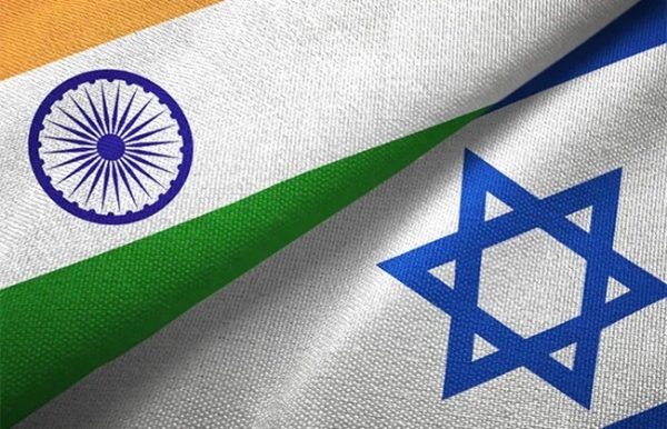 भारत औार इजराइल के लोगो का प्रतीकात्मक चित्र भारत औार इजराइल के लोगो का प्रतीकात्मक चित्र