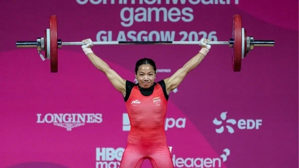 राष्ट्रमंडल खेल 2026: मीराबाई चानू ने जीता स्वर्ण, लगाई सोने की हैट्रिक
