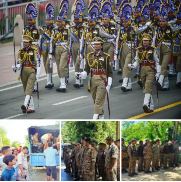 The images Shared by Assam CM Dr Himanta Biswa Sarma.