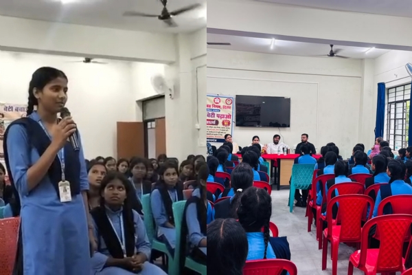 डॉ. अंबेडकर आवासीय बालिका विद्यालय में सखी वार्ता, बेटियों को आत्मनिर्भर बनने का मिला संदेश डॉ. अंबेडकर आवासीय बालिका विद्यालय में सखी वार्ता, बेटियों को आत्मनिर्भर बनने का मिला संदेश