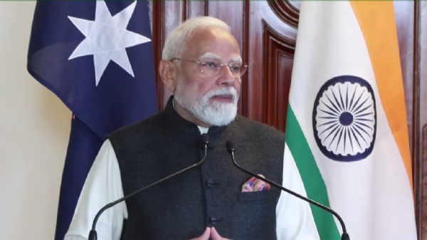 प्रधानमंत्री नरेन्द्र मोदी गुरुवार को ऑस्ट्रेलिया के प्रधानमंत्री एंथनी अल्बनीज़ के साथ संयुक्त प्रेस वार्ता में प्रधानमंत्री नरेन्द्र मोदी गुरुवार को ऑस्ट्रेलिया के प्रधानमंत्री एंथनी अल्बनीज़ के साथ संयुक्त प्रेस वार्ता में