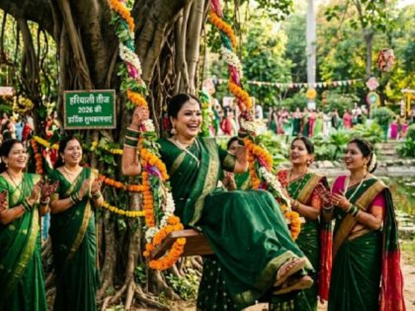 हरियाली तीज (प्रतीकात्मक तस्वीर)