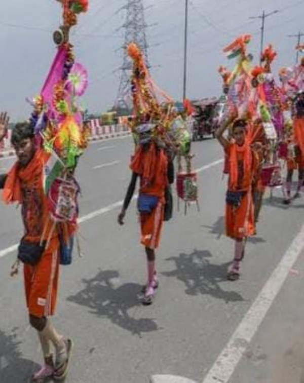 कांवड़ यात्रा की फोटो