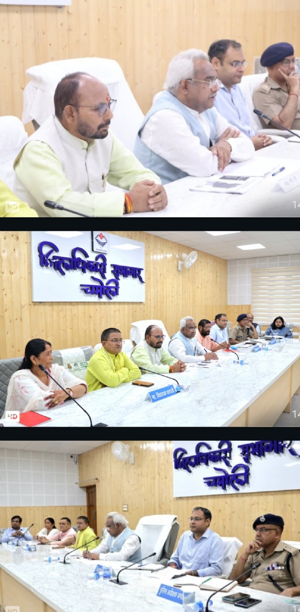 मंत्री मदन कौशिक बैठक करते हुए। मंत्री मदन कौशिक बैठक करते हुए।