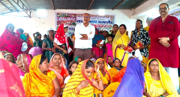 ग्राम महंत के मां चंडी दाई मंदिर में फिर सजा मां का दरबार, चोरी गए मुकुट-आभूषणों की हुई वापसी