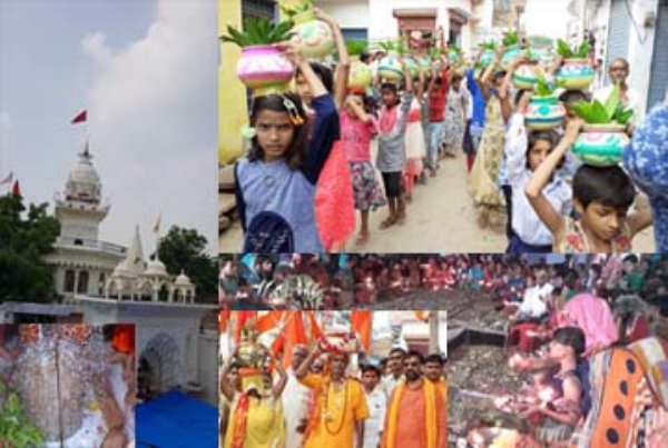 शिवमंदिरों में उमड़ा जनसैलाब, दूध से जलाभिषेक कर रहे शिवभक्त