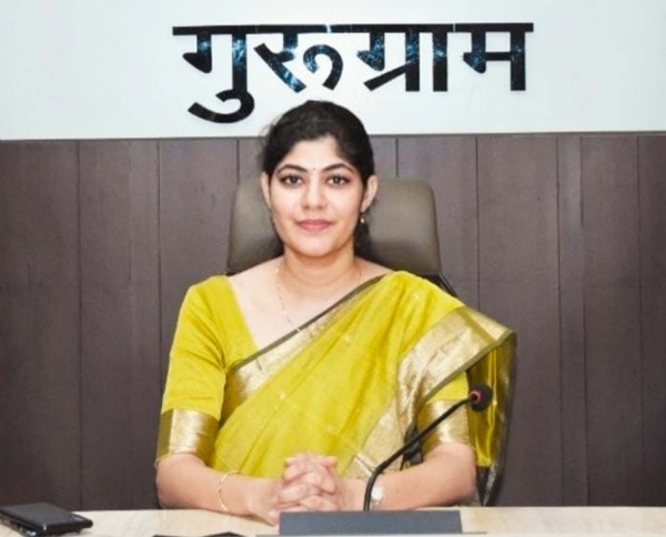 गुरुग्राम एचएसवीपी की प्रशासक वैशाली सिंह। गुरुग्राम एचएसवीपी की प्रशासक वैशाली सिंह।