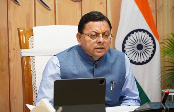 मुख्यमंत्री पुष्कर सिंह धामी केंद्रीय वित्त मंत्री निर्मला सीतारमण की अध्यक्षता में आयोजित राष्ट्रीय औद्योगिक कॉरिडोर विकास एवं कार्यान्वयन ट्रस्ट की तीसरी शीर्ष मॉनिटरिंग बैठक में वर्चुअल भाग लेते हुए। मुख्यमंत्री पुष्कर सिंह धामी केंद्रीय वित्त मंत्री निर्मला सीतारमण की अध्यक्षता में आयोजित राष्ट्रीय औद्योगिक कॉरिडोर विकास एवं कार्यान्वयन ट्रस्ट की तीसरी शीर्ष मॉनिटरिंग बैठक में वर्चुअल भाग लेते हुए।