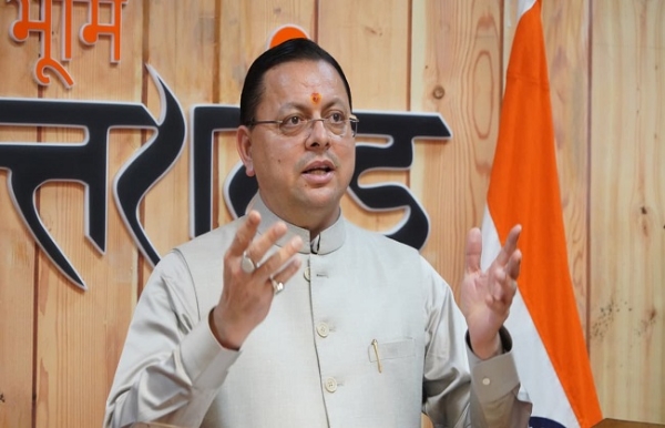 मुख्यमंत्री पुष्कर सिंह धामी कार्यक्रम को संबोधित करते हुए। मुख्यमंत्री पुष्कर सिंह धामी कार्यक्रम को संबोधित करते हुए।