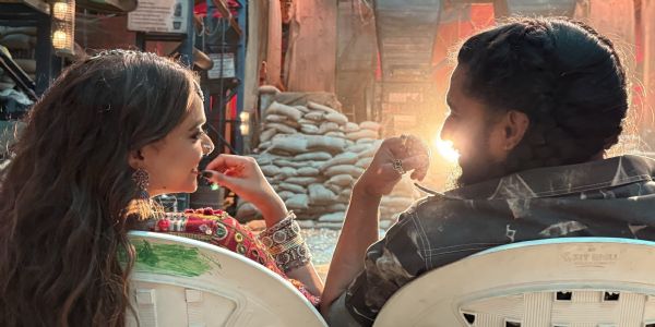 'द पैराडाइज' इत्यस्य स्पेशल सॉन्ग इत्येतन्मध्ये पितामह्या सह आगमिष्यति कीर्ति सुरेशः
