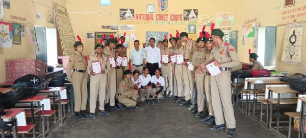 राजेंद्र महाविद्यालय में एनसीसी बी प्रमाणपत्र धारक कैडेट्स सम्मानित राजेंद्र महाविद्यालय में एनसीसी बी प्रमाणपत्र धारक कैडेट्स सम्मानित