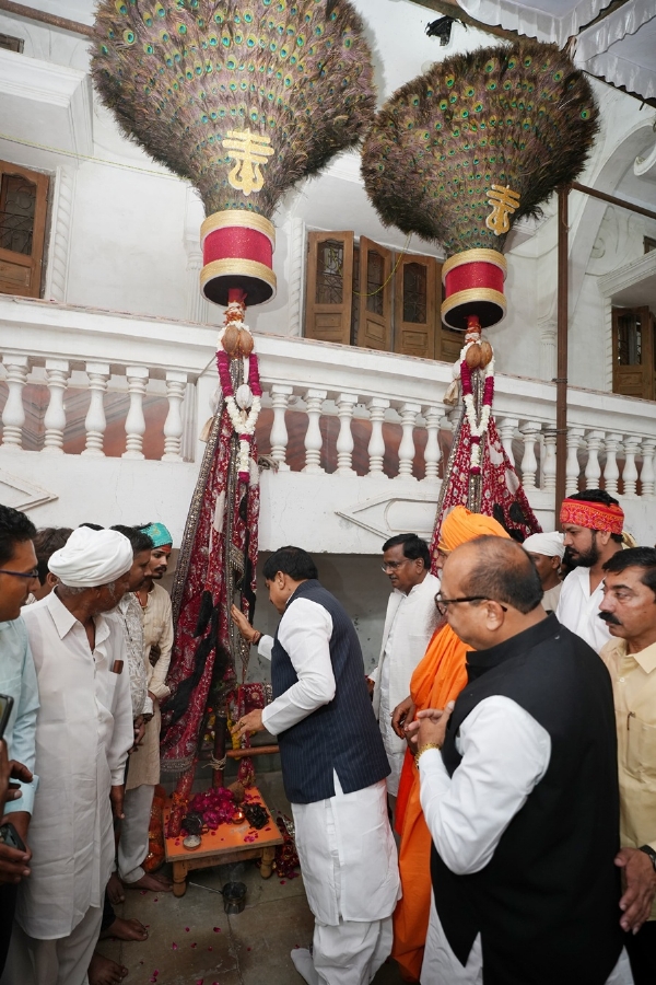 मुख्यमंत्री डॉ.मोहन यादव ने छड़ी पूजन कर भुजरिया पर्व की शुभकामनाएं दी