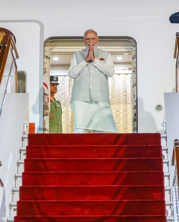 PM Narendra Modi arrived in Bishkek PM Narendra Modi arrived in Bishkek