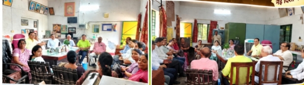 उत्तर प्रदेश प्रधानाचार्य परिषद की लखनउ इकाई का पुनर्गठन के आयोजित बेठक में प्रधानाचार्य