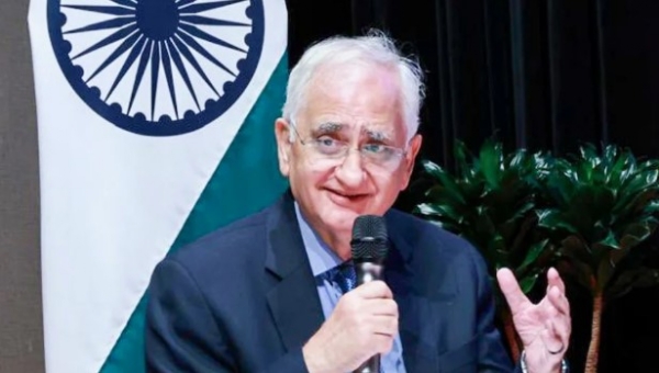 कांग्रेस के विदेश विभाग के अध्यक्ष सलमान खुर्शीद (फाइल फोटो)।