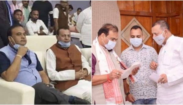 The image shared by Assam CM Dr Himanta Biswa Sarma. The image shared by Assam CM Dr Himanta Biswa Sarma.