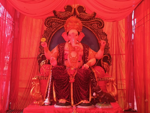 अनूपपुर के चेतनानगर में विराजे गजानन अनूपपुर के चेतनानगर में विराजे गजानन