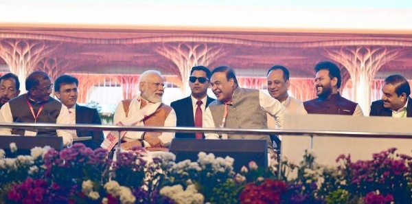 The image shared by Assam CM Dr Himanta Biswa Sarma. The image shared by Assam CM Dr Himanta Biswa Sarma.