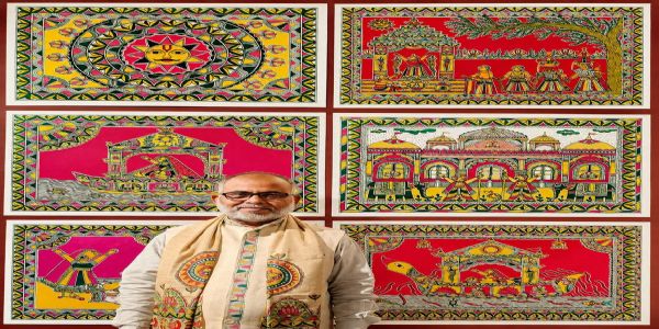 अङ्गसंस्कृतेः संपदं मञ्जूषाकलां नवजीवनं प्रददति भागलपुरस्य मञ्जूषागुरुः मनोजपण्डितः
