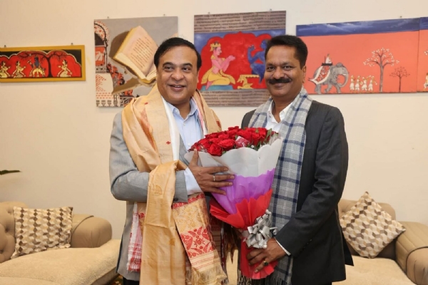 The image shared by Assam CM Dr Himanta Biswa Sarma. The image shared by Assam CM Dr Himanta Biswa Sarma.