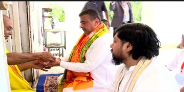मुख्यमन्त्रिणा शुभेन्दु-अधिकारी-महोदयेन अनेकाः विकासपरियोजनाः घोषिताः