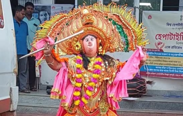 छऊ नृत्य कर जागरूकता अभियान छऊ नृत्य कर जागरूकता अभियान