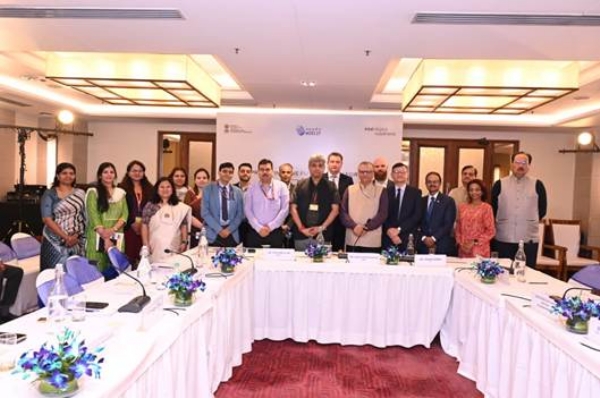 एजेंटिक एआई कौशल प्रशिक्षण कार्यक्रमों के शुभारंभ के दौरान सभी प्रतिनिधि मौजूद। एजेंटिक एआई कौशल प्रशिक्षण कार्यक्रमों के शुभारंभ के दौरान सभी प्रतिनिधि मौजूद।