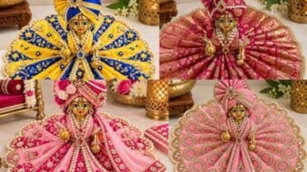 जन्माष्टमी पर  बाजारों में  लड्डू गोपाल के श्रृंगार, डिजाइनर पोशाकों और मयूर झूलों की बढ़ी जबरदस्त मांग