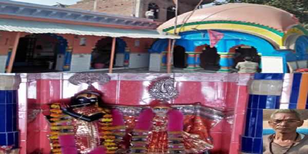 उत्तरप्रदेशस्य हमीरपुरे मराठाकालीन मंदिरे सूर्याेदयादेव चमत्कृताःसंजाताः मूर्तयः
