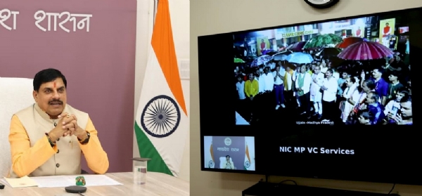 मुख्यमंत्री डॉ. यादव उज्जैन की मटकी फोड़ स्पर्धा से जुड़े वर्चुअली