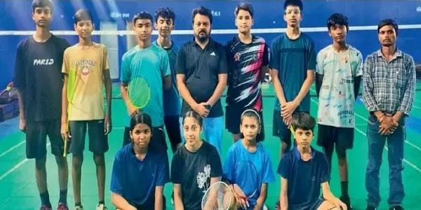 प्रदेश स्तरीयायाः समन्वय सब जूनियर बैडमिंटन प्रतियोगितायाः मंडलीयसंभावितानां 11 क्रीडकानां चयनम्