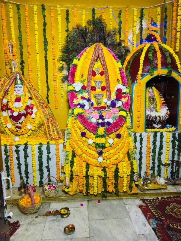 माता बगलामुखी मंदिर । माता बगलामुखी मंदिर ।