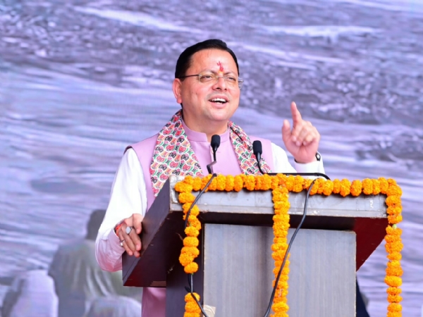 कार्यक्रम को संबोधित करते मुख्यमंत्री। कार्यक्रम को संबोधित करते मुख्यमंत्री।